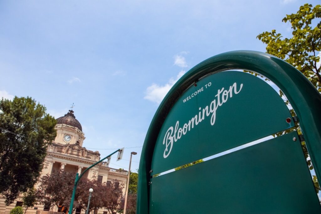 Bloomington service area